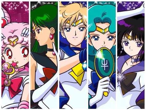 Outer Sailor Scouts Sailor Moon Wallpaper Sailor Mini Moon Sailor