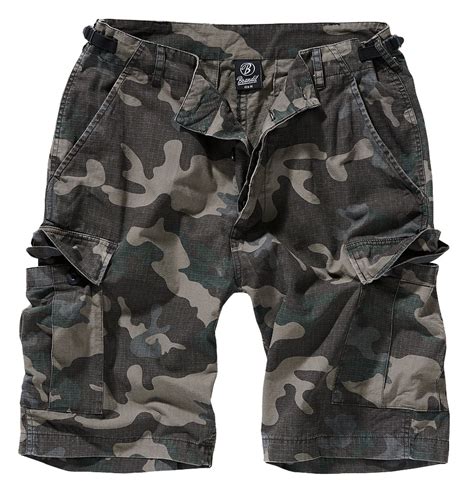 Ripstop Cargo Shorts Men Darkcamo Shorts