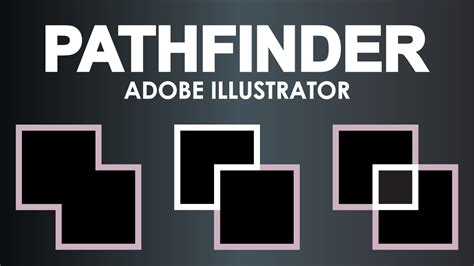 The Power Of Pathfinder Adobe Illustrator Cc Youtube