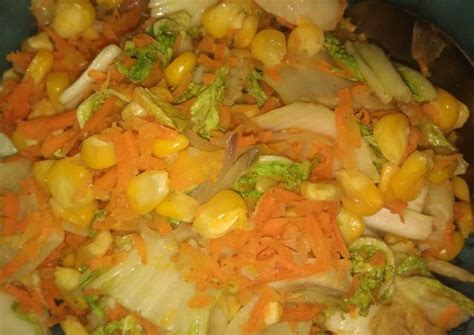 Nasi putih wortel tempe ayam daun bawang + daun seledri panci moneta seperti yang saya pakai bisa resep 3: Resep Tumis sawi putih,jagung dan wortel oleh Mylea Sahertian - Cookpad