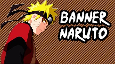 Banner Naruto Download Na Descrição Youtube