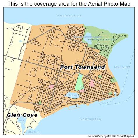 Aerial Photography Map Of Port Townsend Wa Washington