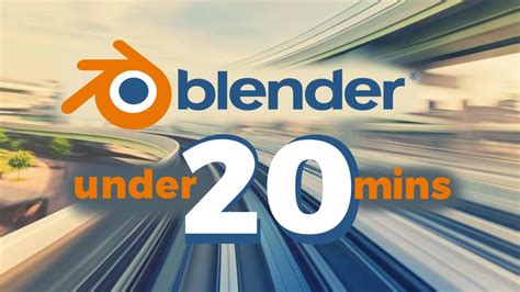 Learn Blender 3d In 20 Minutes Blender Tutorial For Absolute Beginners