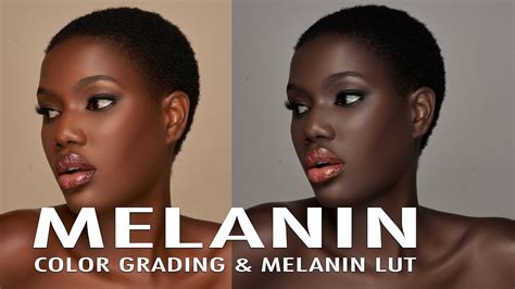 Melanin Skin Tone Color Grading And How To Create And Save Melanin Lut In