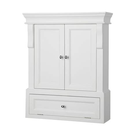 They aren't always much to look at, but they're highly functional. White Wall Cabinet for Bathroom - Decor Ideas