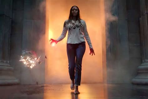 Elizabeth Olsens Wanda Appears Bloody In Doctor Strange 2 Trailer