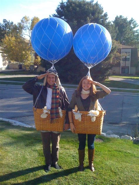 My Halloween Costume For My Date And I This Year Hot Air Balloon