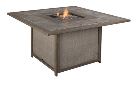 Partanna Outdoor Square Fire Pit Table P556 772 By Dining Rooms Outlet