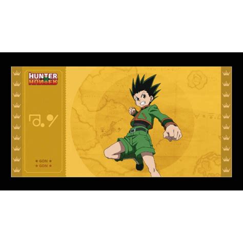 Golden Ticket Gon Hunter X Hunter 1 Collection 1