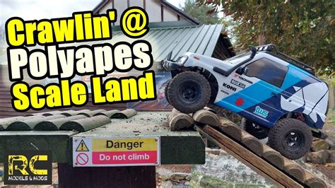 Polyapes Scale Land Rc Rock Crawler Course Youtube