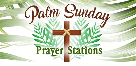 Palm Sunday Prayer Stations Bethel Lutheran Church