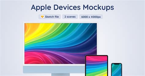 Apple Imac Ipad And Iphone Mockups By Maroskadlec On Envato Elements