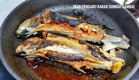 Ikan bakar sambal padu amp aku guna daun pisang bersama bahan rahsia cara masak rjnina. Resepi Ikan Cencaru Bakar Sumbat Sambal - MRSLIEZ.COM