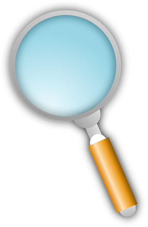Lupa Transparente Búsqueda - Gráficos vectoriales gratis en Pixabay png image