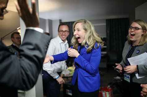 This Photo Of Abigail Spanberger And Her Daughter At Her Victory Speech Is So Precious