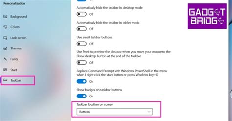 What Does Locking The Taskbar Mean In Windows