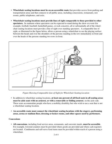 Us Access Board Stadium Accessibility Guidelines