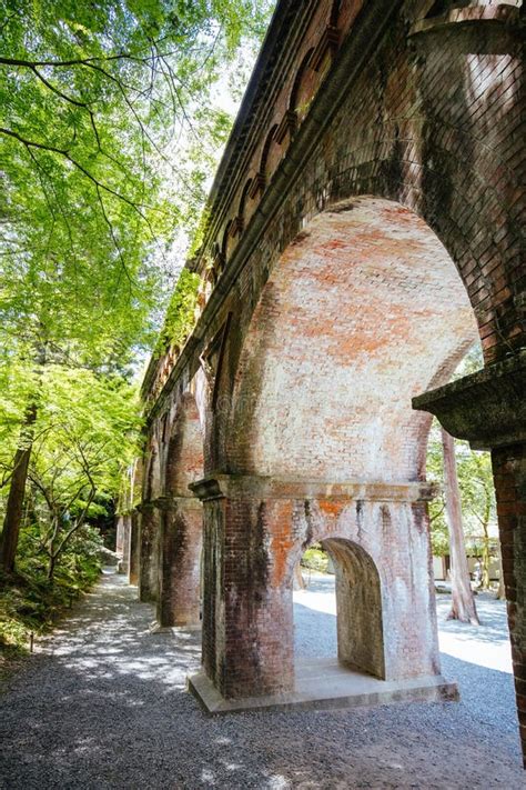 Historic Nanzenji Temple Aqueduct In Kyoto Japan Stock Photo Image Of