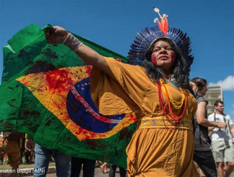 While the Amazon burns, Brazil's indigenous peoples rise ...