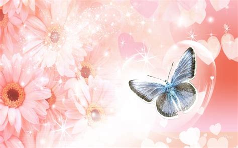 Hd Butterfly In Heart Bubble Wallpaper Download Free 90567