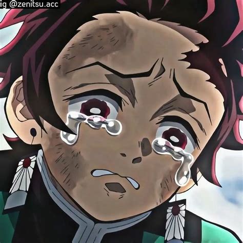 Weeping Tanjiro Anime Slayer Anime Aesthetic Anime