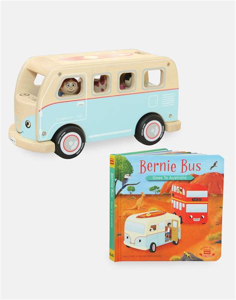 Indigo Jamm Wooden Toy Campervan Colin Campervan Holiday Van