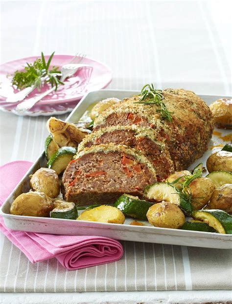 Hackbraten Mit Kr Uterkruste Rezept Lecker