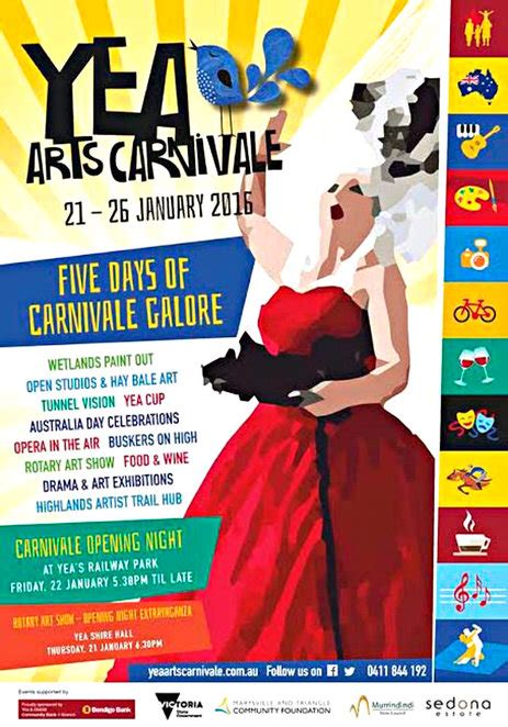 Yea Arts Carnivale 2016 Melbourne