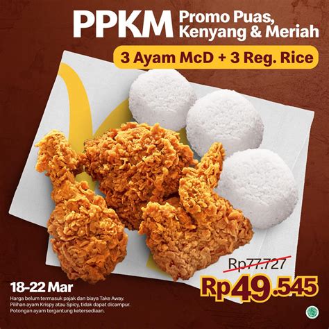 Promo MCDONALDS Promo Puas Kenyang dan Meriah - Paket 3 Ayam McD dan 3 gambar png