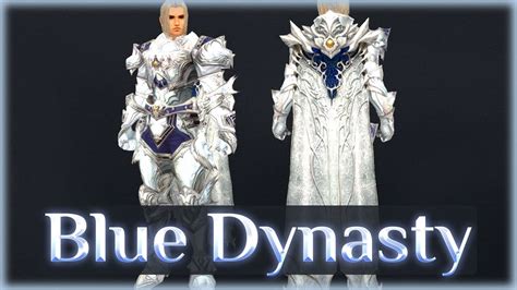 New Blue Dynasty Armor For All Chronicles Lineage Heavy Light Robe With Nice Styled