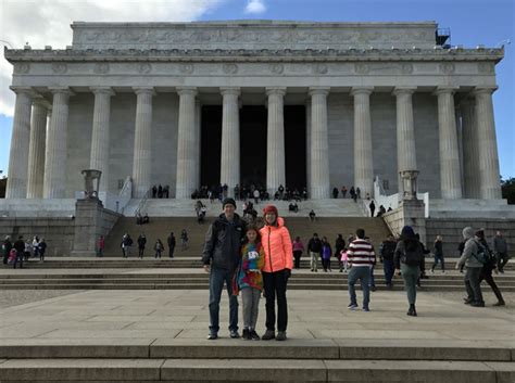 Lincoln Memorial On National Mall In Washington Dc