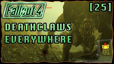 Deathclaws Everywhere Fallout 4 Survival Mode Series 25 Youtube