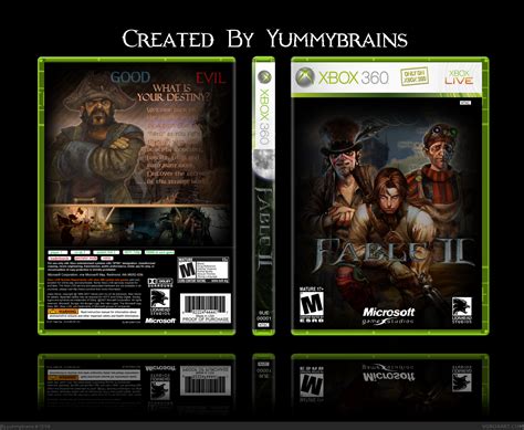 Fable 2 Xbox 360 Box Art Cover By Yummybrains