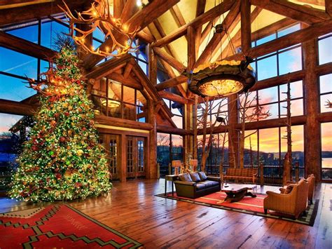 The Biggest Brightest Christmas Trees In The World Log Home