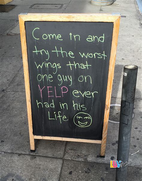 The Funniest Restaurant And Bar Chalkboard Signs Luvthat
