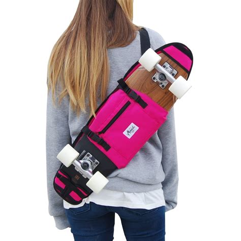 Rainy saturday and my kids wanted to skateboard so we drove to skate naked. Skateboard Backpack Cruiser 26" and 27" - Pink - Skate ...