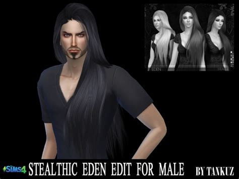 Sims 4 Long Male Hair Alpha Fotodtp