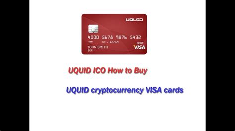 Uquid coin ico funds will be used to develop uquid eco system which will be governed as a separate entity in complete isolation from uquid debit card. UQUID ICO How to Buy | UQUID cryptocurrency VISA cards ...