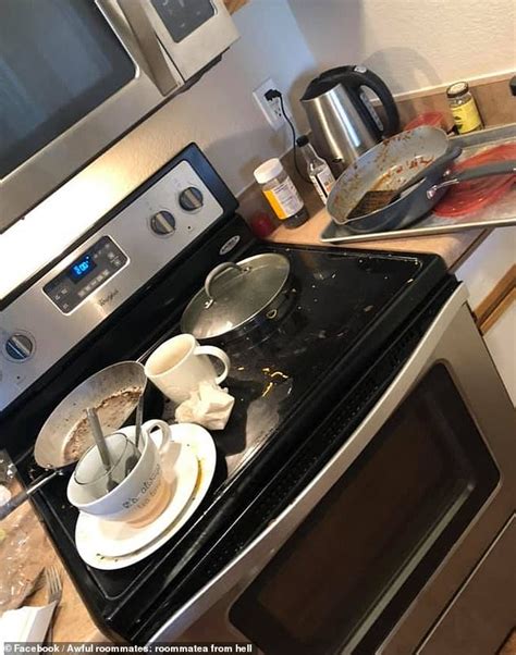 Facebook Is Disgusted By The Dirty Room Of Housemate Who Refuses To Do The Dishes Express Digest