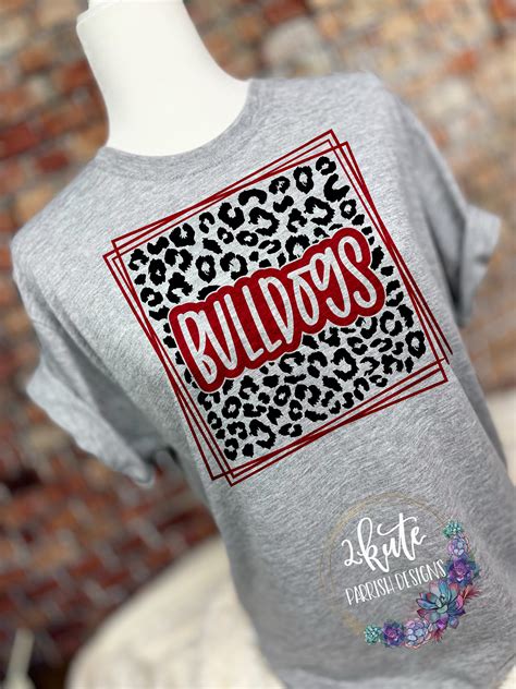 School Spirit Shirts Bulldogs Shirts Bulldog Spirit Shirt - Etsy