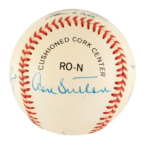 Baseball Hall Of Fame Pitchers 6 Signed Baseball Rr Auction