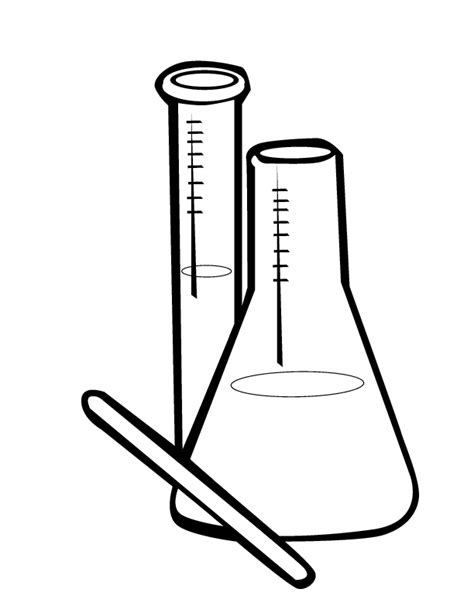 Science Lab Drawing Images Pictures Becuo Free Printable Coloring