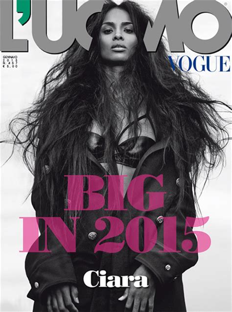 ciara fiercely covers l uomo vogue