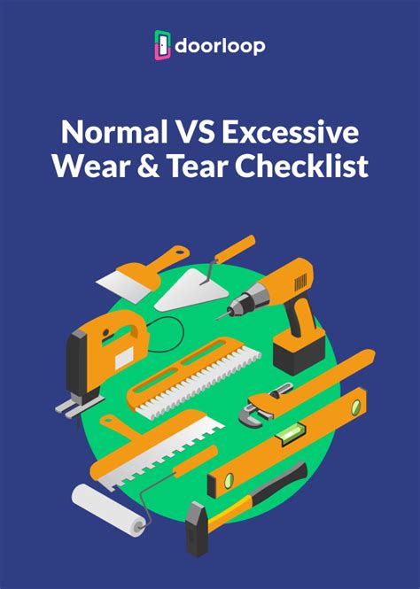 Normal Vs Excessive Wear And Tear Checklist Checklist
