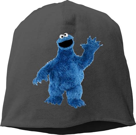 Sesame Street Cookie Monster Waving Adult Beanies Caps Warm Hedging Cap