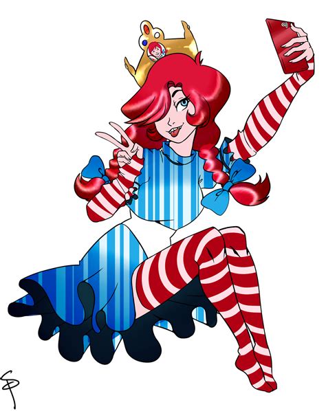 lmao wendy s is true wife and real burger ki queenstill love ya bk u 3u wendy anime red