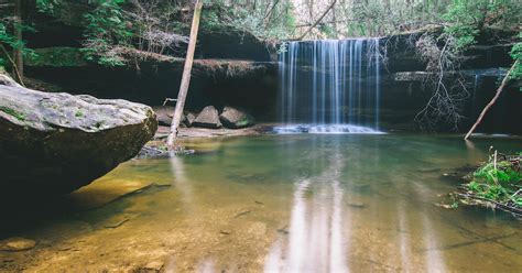 Hike To Upper Caney Creek Falls Double Springs Alabama