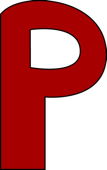 Pic Of Letter P Clipart Best