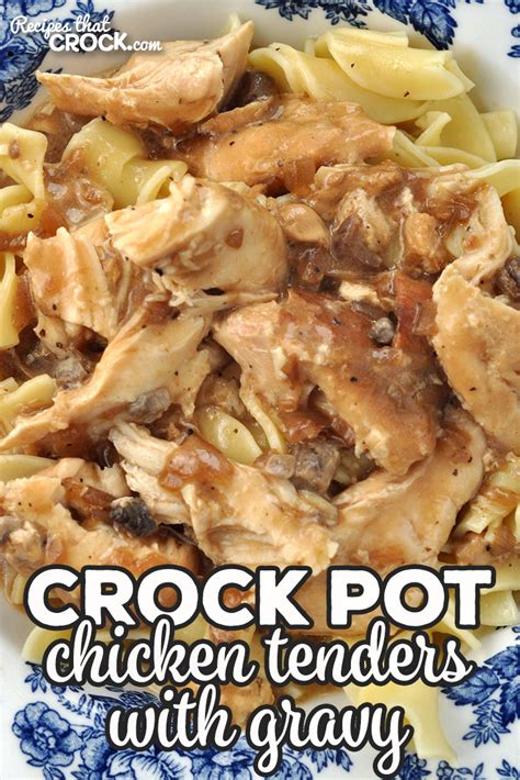 Sweet hawaiian crock pot chicken terenaboone. Crock Pot Chicken Tenders with Gravy - Recipes That Crock!
