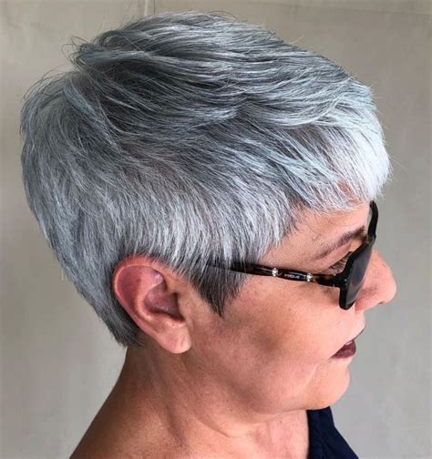65 Gorgeous Hairstyles For Gray Hair To Try In 2024 Gorgeous Gray Hair Short Hair Styles